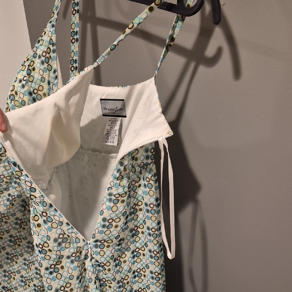 Spaghetti Strap Mini Dress in Light Blue Size 9/10 Very Good Cond - Picture 6 of 6